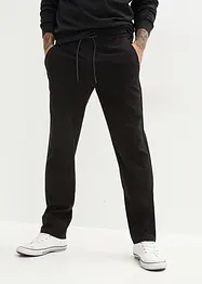 Pantaloni elasticizzati con elastico in vita relaxed fit, straight, bonprix
