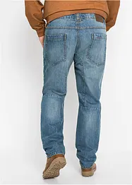 Jeans regular fit in denim robusto, straight, bonprix