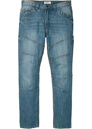 Jeans regular fit in denim robusto, straight, bonprix