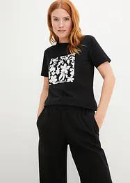 T-shirt con stampa floreale, bonprix