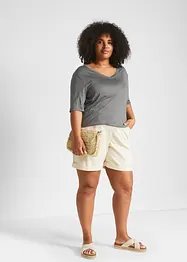 Maglia lunga in morbida viscosa (pacco da 2), bonprix