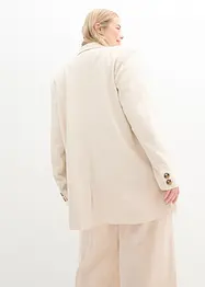 Blazer ampio e squadrato con bottoni alla manica, bonprix