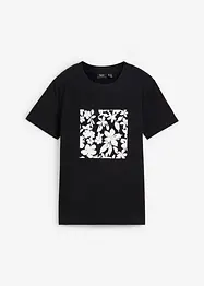 T-shirt con stampa floreale, bonprix