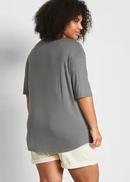 Maglia lunga in morbida viscosa (pacco da 2), bonprix