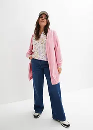 Cardigan in filato fine di cotone, bonprix
