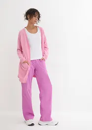 Cardigan in filato fine di cotone, bonprix