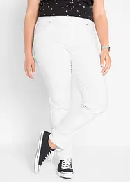 Pantaloni elasticizzati in bengalina, straight, bonprix