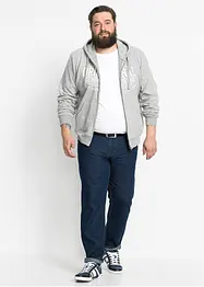 Jeans regular fit in denim robusto, straight, bonprix