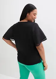 Maglia con maniche in chiffon, bonprix