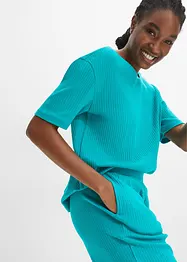 Tuta da casa a coste con pantaloni culotte, bonprix