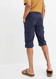 Bermuda cargo lunghi in misto lino, regular fit, bonprix