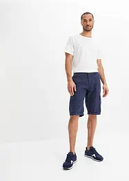 Bermuda cargo in puro cotone, regular fit, bonprix