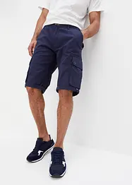 Bermuda cargo in puro cotone, regular fit, bonprix
