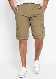 Bermuda cargo in puro cotone, regular fit, bonprix