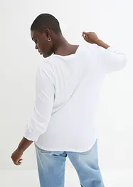 Maglia lunga in misto viscosa, bonprix
