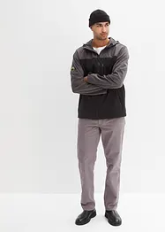 Pantaloni regular fit in twill di puro cotone, straight, bonprix