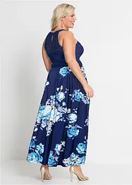 Abito in jersey con corpino di pizzo, bonprix