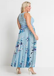 Abito in jersey con corpino di pizzo, bonprix