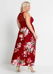 Abito in jersey con corpino di pizzo, bonprix