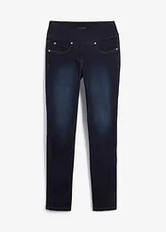 Jeans ultra elasticizzati con cinta comoda straight, vita media, bonprix