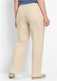 Pantaloni a palazzo in misto lino, bonprix