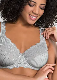Reggiseno con ferretto e pizzo delicato (pacco da 2), bonprix