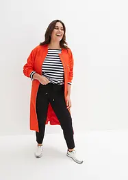 Pantaloni comodi con elastico in vita in punto di Roma, bonprix