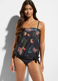 Tankini a fascia con spalline multiway (set 2 pezzi), bonprix