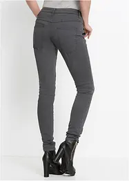Pantaloni in twill di misto cotone elasticizzato, bonprix