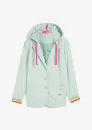Blazer in felpa di misto viscosa, bonprix