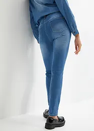 Jeggings skinny con cinta comoda, vita media, bonprix
