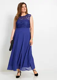 Abito da sera lungo con pizzo, bonprix
