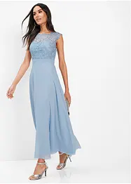 Abito da sera lungo con pizzo, bonprix