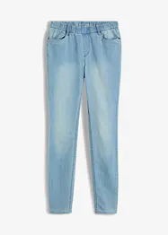 Jeggings skinny con cinta comoda, vita media, bonprix