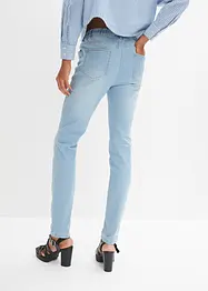 Jeggings skinny con cinta comoda, vita media, bonprix