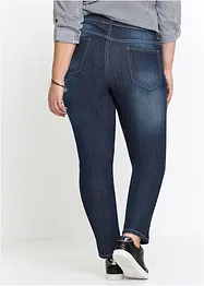 Jeggings skinny con cinta comoda, vita media, bonprix