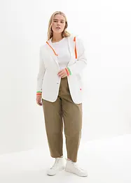 Blazer in felpa di misto viscosa, bonprix