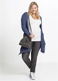 Jeggings skinny con cinta comoda, vita media, bonprix