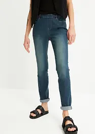 Jeggings skinny con cinta comoda, vita media, bonprix