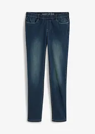Jeggings skinny con cinta comoda, vita media, bonprix