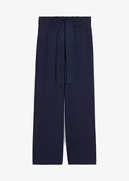 Pantaloni culotte in misto lino leggero, bonprix