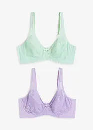 Reggiseno minimizer con spalline imbottite (pacco da 2), bonprix