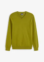 Maglione con scollo a V, bonprix