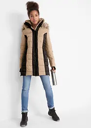 Giubbotto outdoor idrorepellente con pelliccia sintetica, bonprix