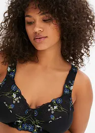 Reggiseno senza ferretto con poliammide riciclata, bonprix