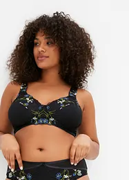 Reggiseno senza ferretto con poliammide riciclata, bonprix