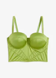 Top con reggiseno con coppe preformate e ferretto, bonprix