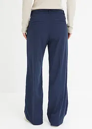 Pantaloni a palazzo con pinces, bonprix