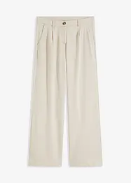 Pantaloni a palazzo con pinces, bonprix