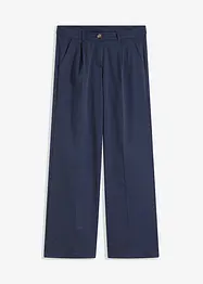 Pantaloni a palazzo con pinces, bonprix